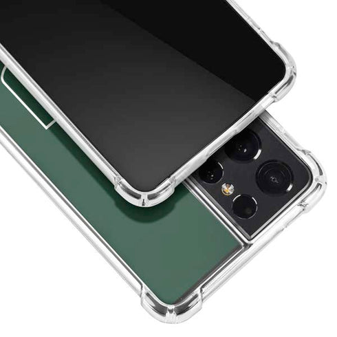 University of Miami Hurricanes Flag Galaxy S21 Ultra 5G Clear Case